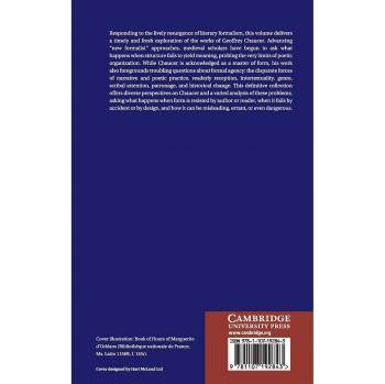 Chaucer and the Subversion of Form (Cambridge Studies in Medieval Literature)
