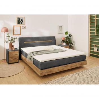 Hetty Schlafsystem (Boxspring) – 180x200 cm, schwebend & Topper