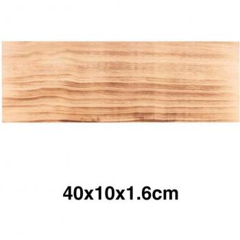 Two-Tiered Wood Wall Partition