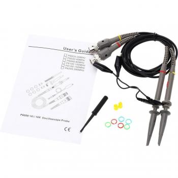 Pinza de prueba para osciloscopio digital P6060, 60MHZ, X10/X1