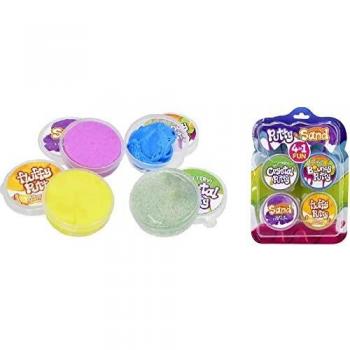 Kandytoys Putty and Moving Sand Set of 4