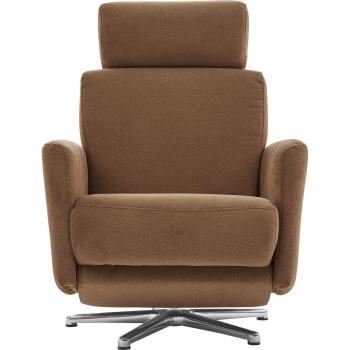 CALIZZA INTERIORS Relaxsessel Spinell, orange mit Kopfstütze
