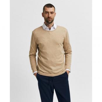 Selected Sweatshirt Rocks Knit Rundhals Kelp