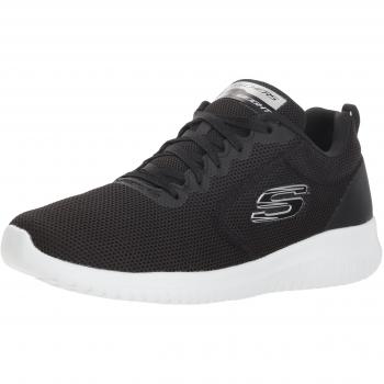 Skechers Ultra Flex-Free Spirits, Baskets Femme, Noir, 38 EU