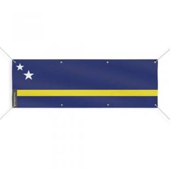 Curaçao 40x120 cm Banner with 8 Eyelets