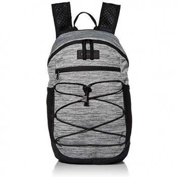 Sac à dos de taille uniforme en nylon et polyester gris