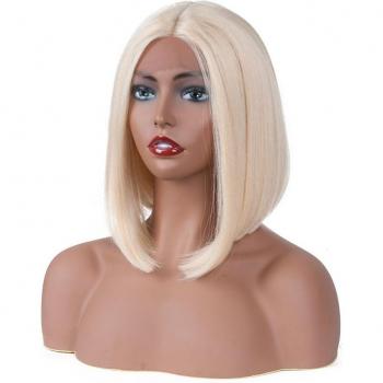 JingFa Peluca de Cabello Sintético Bob