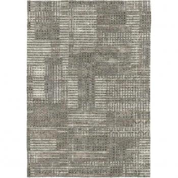 Tapis Gris Moderne Plat Rayé Blenda Gris 120x170