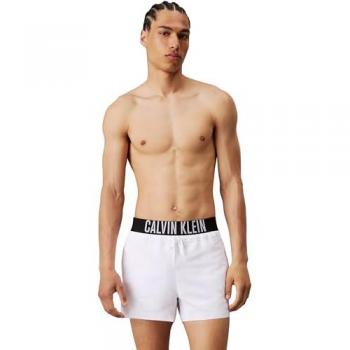 Calvin Klein Costume da Spiaggia L White Km0km0105