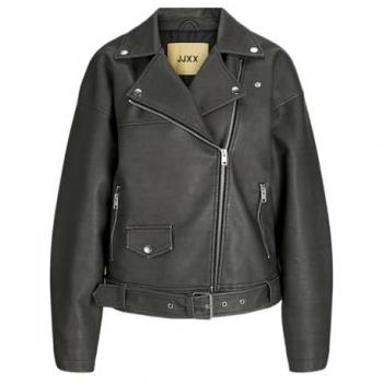 Pelle Frida Jack & Jones Biker JJXX Black Wash