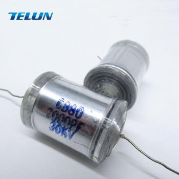 5pcs 2000PF High Voltage DC Axial Leaded Capacitor