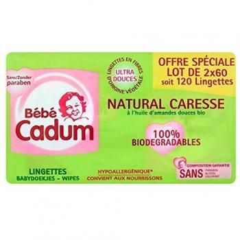 Lot 8x120 Lingettes Cadum Amande Douce