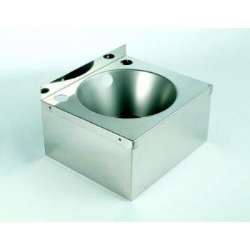 Vogue 13065: Kompaktes Waschbecken aus Edelstahl, 165 × 305 × 268 mm, silber