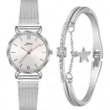 Montre sophistiquée « Reflet d'Argent»