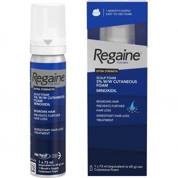 Regaine Mousse de Croissance Capillaire pour Hommes 60ml