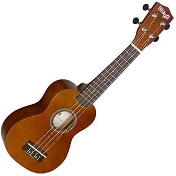 Stagg Soprano Ukulele Natural With Bag