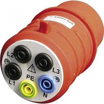 Beha Amprobe DAA-32 Spina CEE 32 A 5 poli con presa 4 mm