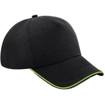 Gorra Beechfield con Ribete, 5 Paneles, Unisex