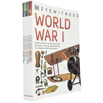 DK Eyewitness Collection 8 Book Set Ancient Rome Victorians Tudor Paperback