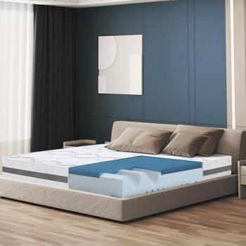 WhiteStone Orthopädischer Luftschaum – 90 × 175 cm, 22 cm