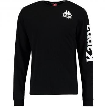 Schwarzes Kappa Herren Langarmshirt Ruiz, Größe S (Code 303WH80_5)