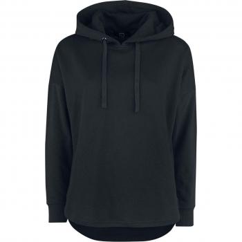 Hoodie Negro Oversized para Mujer