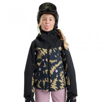 Giacca Roxy Free Jet Block 10 Kids – Nero Ocra
