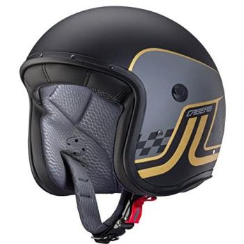 Caberg FREERIDE Trophy Schwarz Matt Gold Grau Gr. L