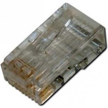 Conector RJ45 8P8C Transparente