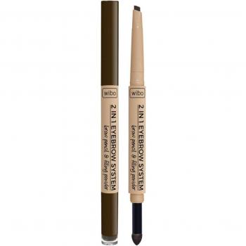 Wibo 2 en 1 Eyebrow System Lápiz de Cejas Automático Nº3 2g