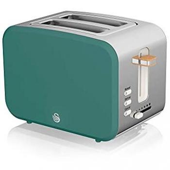 Swan 2 Slice Nordic Toaster Green