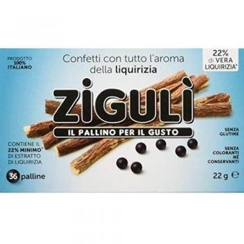 ZIGULI LIQUIRIZIA 36 PALLINE DA 22g
