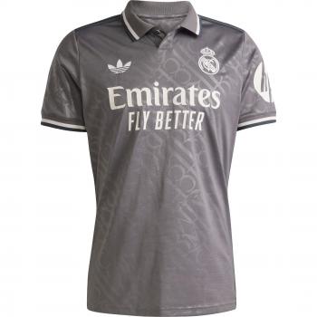 Ausweichtrikot Real Madrid 2024/25 – adidas – Grau – Poly Mesh – XS