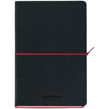 Notizbuch Tesoro A5 80g Linie Rot