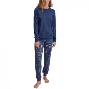 CALIDA Nachtwäsche Mystic Nights Damen XL Blau – weich & stilvoll