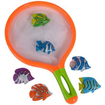 Keschernetz mit Fischmuster – Simba 107402284 (Mehrfarben)