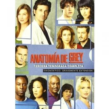 Anatomia de Grey Temporada 3 DVD (SP)