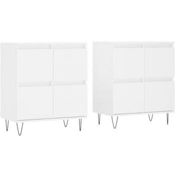 Set di Credenzas Soggiorno “Bianco Line”