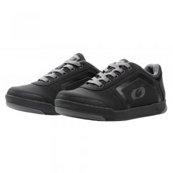 Scarpe da Mountain Bike Oneal Pinned Flat Pedal V.22 Nero Grigio 47