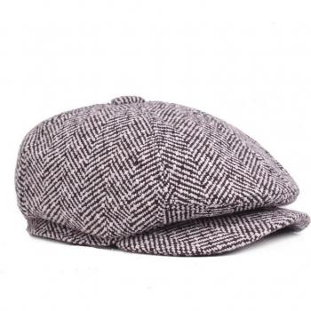 SHOWERSMILE Men's Octagonal Beret Cap