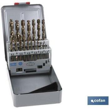 Estuche Surtido de Brocas Cobalto 1-10 mm