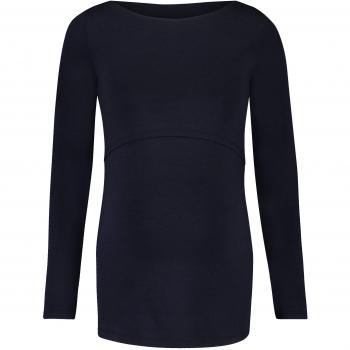 Umstandsmode Still-Shirt Noppies Dane Dark Blue, XXL EU