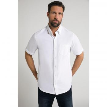 Camicia bianca mezze maniche 6XL uomo JP1880