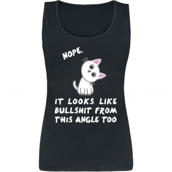 Tierisch – T‑shirt Fun – Taille XS à L – Femme – Noir