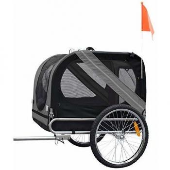 Remorque à vélo pour chien Flamingo Economy