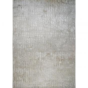 Beige Tapis 160x230 cm met Schubbenstructuur
