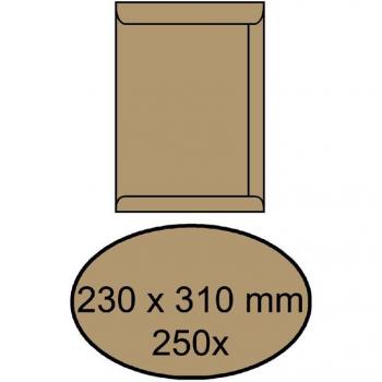 Akte envelop 230x310mm zonder venster met plakstrip doos van 250 stuks