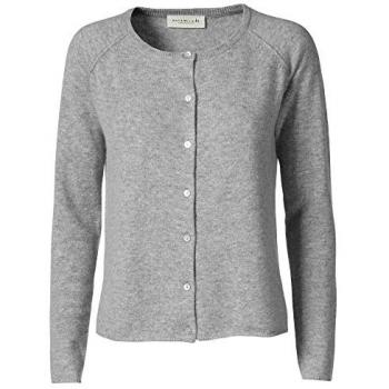 Cardigan en laine gris clair Rosemunde L