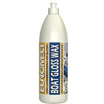 Euromeci Boat Gloss Wax Polish Lucidante per Gel-Coat + Cera, Confezione da 1 Litro
