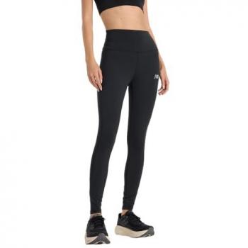 New Balance Rise Leggings Nero Donna L Poly Jersey
